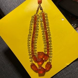Vintage three-strand necklace